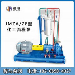 JMZA\ZE石油化工流程泵耐腐蝕耐高溫帶虹吸桶自吸式密封沖洗方案
