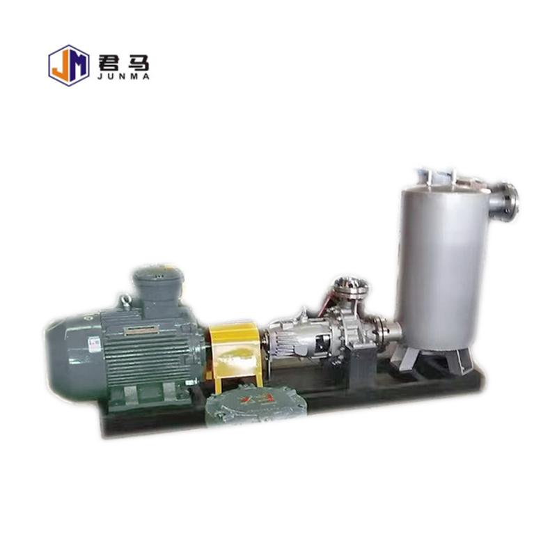 JMZA\ZE石油化工流程泵耐腐蚀耐高温带虹吸桶自吸式密封冲洗方案 3