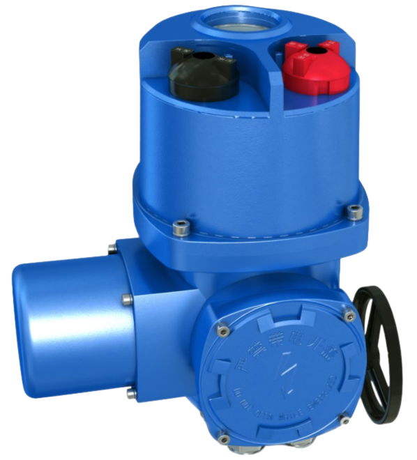 Modbus/Hart/FF S2 10min regulating part turn electric Actuator for ball valve  2