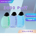 Valedna Wholesale Cheap Nasty Disposable 3000 puff vape 5