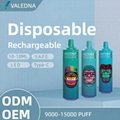 VALEDNA Disposable 9000 puff vape