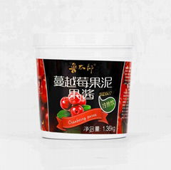 Cranberry puree jam customization puree pulp 1.36kg