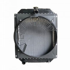 Aluminum Radiator for Weifang Diesel Engine R4105ZD1 50kW Generator Set