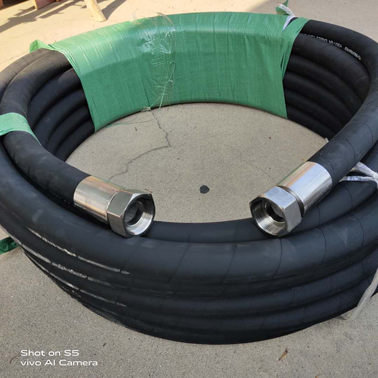 鋼絲高壓膠管總成 機械設備液壓油管總成 5