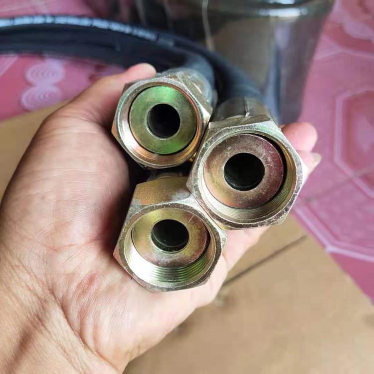 叉车高压油管总成 钢丝编织胶管总成 矿用液压油管 4