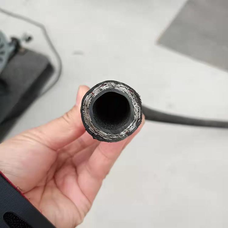 高压缠绕钢丝胶管 机械设备输油液压胶管  液压支架回油管