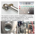  Foodstuff Granulating One Step Fluid Bed Automatic Dryer Granulator 5