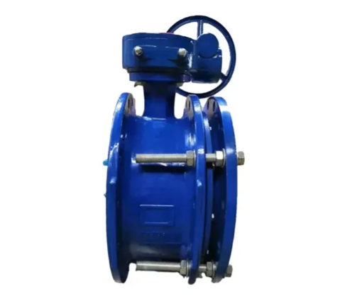 Flange telescopic butterfly valve 2