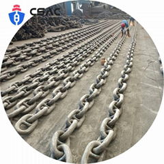 87mm U3 Stud Link Marine Anchor Chain for Ship