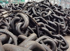 87mm U3 Stud Link Marine Anchor Chain Ship Anchor Chain For Sale