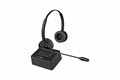 新款ENC麥克風通話降噪頭戴無線藍牙雙耳話務耳機支持teams軟件 5