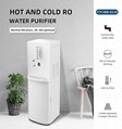 UF RO free standing water dispenser 4 stages Hot and cold water purifier 4