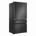 666 liter air cooled variable frequency multi door refrigerator 1