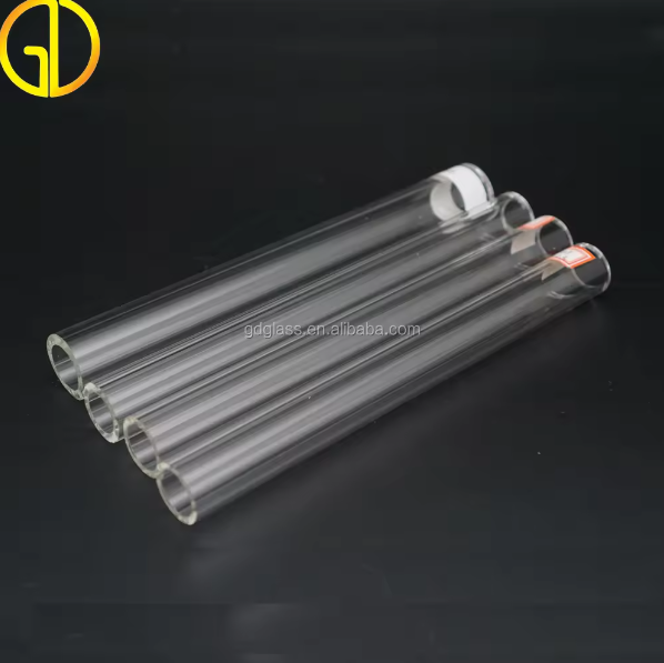 high quality Large Diameter Borosilicate Pipes Glass Tube 2