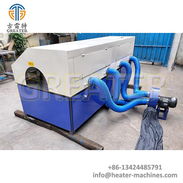 4 group buffing machine China tube polishing machinery 4