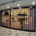 苏州铝合金水晶折叠门商场店铺折叠门 3