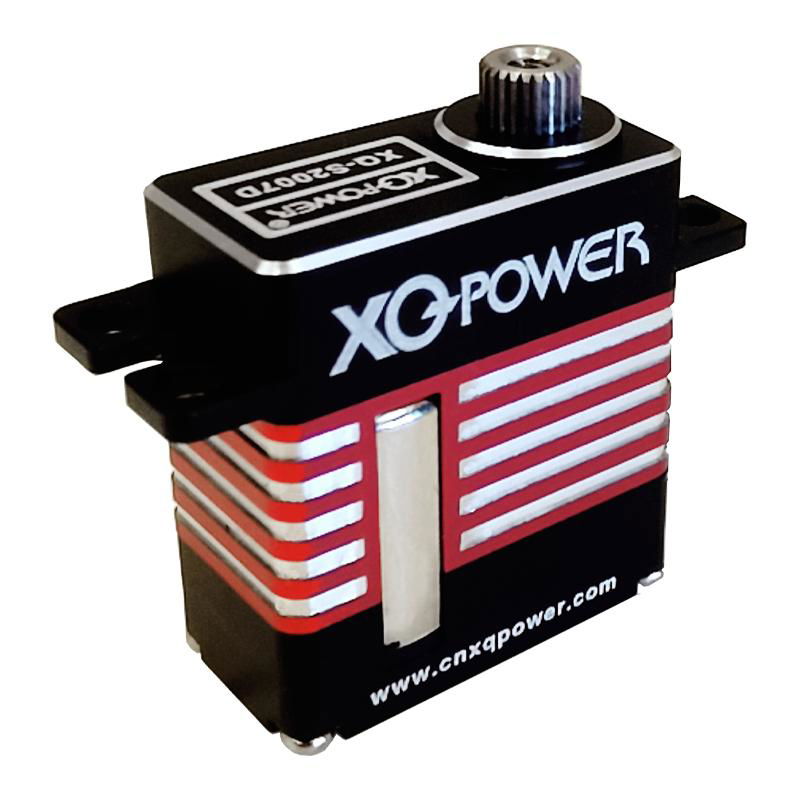 XQ-BLS8025D HV Brushless Digital Servo Motor Stainless Steel Gear Brushless Serv 1