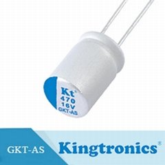 Kingtronics Radial Polymer Aluminum Solid Electrolytic Capacitors
