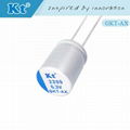 Kingtronics Radial POLYMER Aluminum Solid Electrolytic Capacitor GKT-AX  1