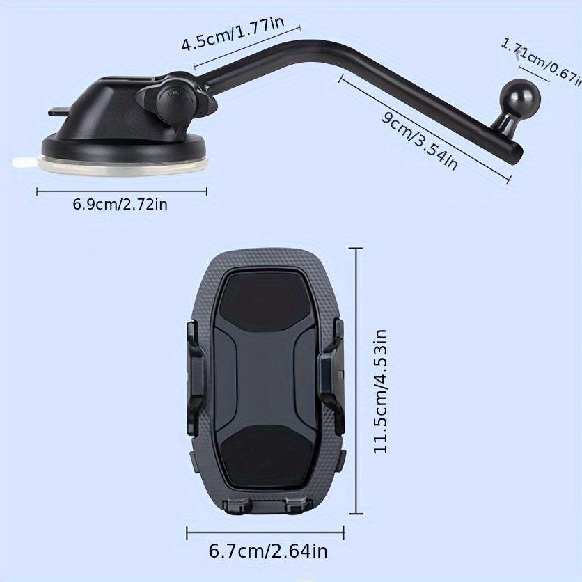Downward type car phone holder 2