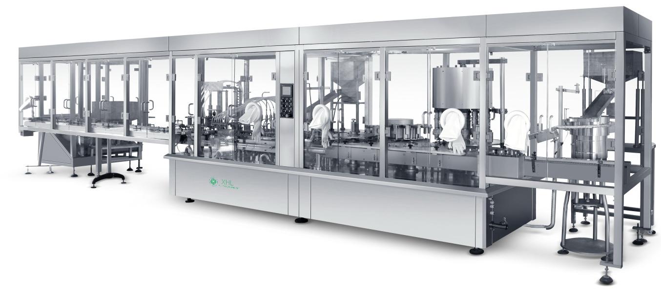 XHL-SFYG Series Vial Servo-driven Filling And Stoppling Machine