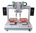 Four-axis automatic soldering machine