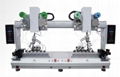 Duplex automatic soldering machine