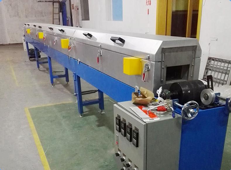 Silicone tube extruder