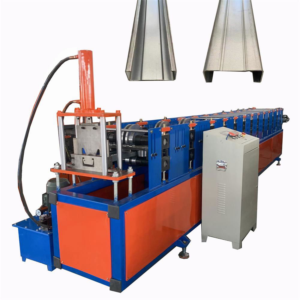 C Profile Purlin Roll Forming Machine,c u profile making machineC-shape Purlin