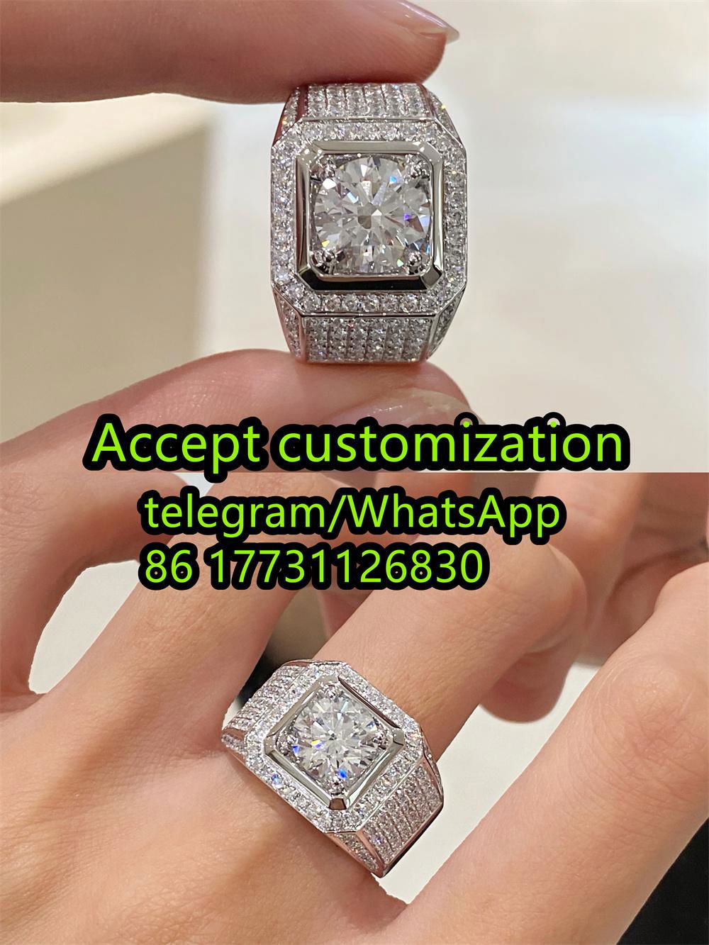 Diamond Ring Wedding ring  Accept customization 4