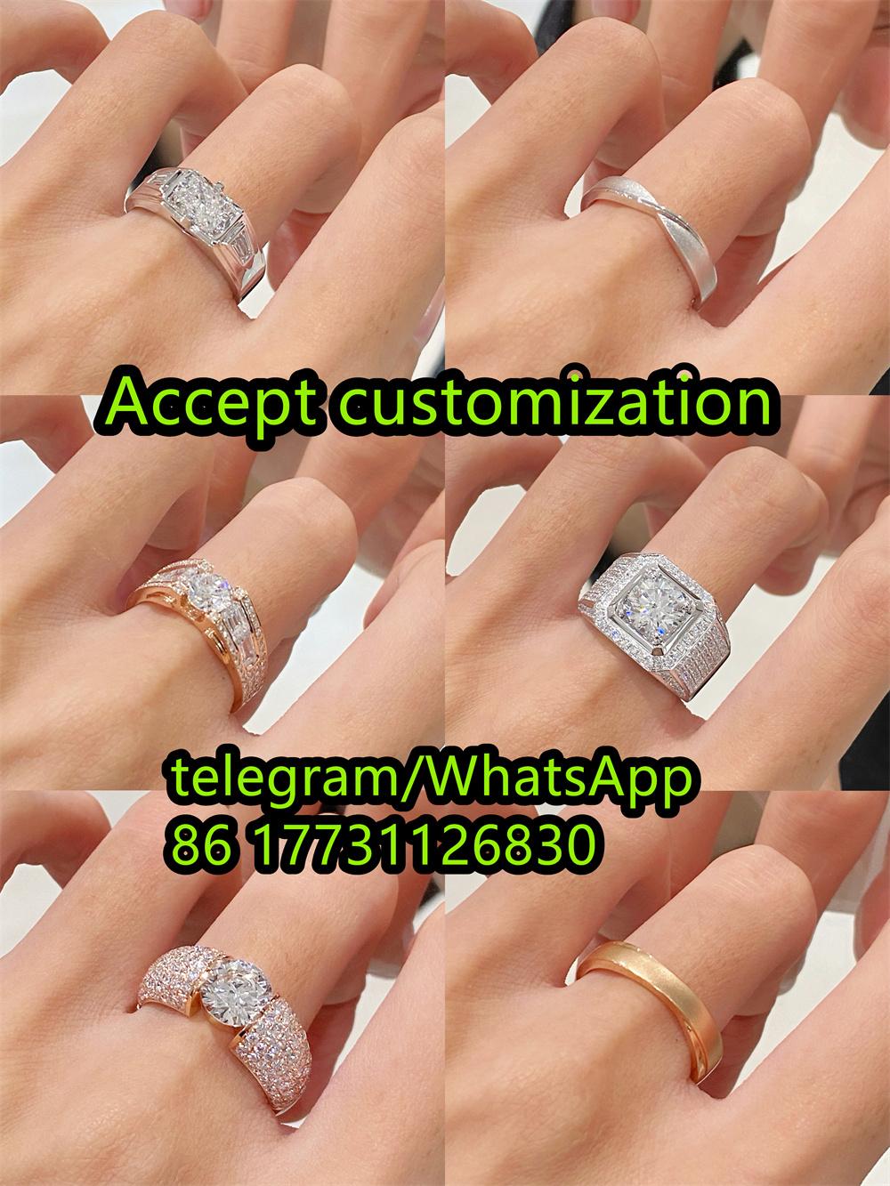 Diamond Ring Wedding ring  Accept customization 5