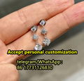 Diamond earrting Accept customization IGI certification pendant earring stud ear 2