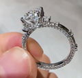Wedding anniversary gift diamond ring
