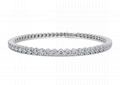 Diamond bracelet, full diamonds，man