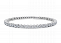 Diamond bracelet, full diamonds，man