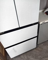 French Multi-door Double Door Embedded Refrigerator
