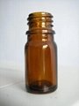 Inorganic glass medicine bottle