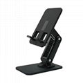 360 rotating metal aluminum alloy desktop phone holder