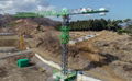 Topless Tower Crane With Jib length 70, Maxium Capacity 16ton,HUH height 60m 1