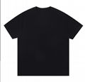 Heavy short-sleeved men's T-shirt 330g loose casual unisex base shirt cotton sho 3