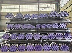 ASTM A 106 Black Carbon Seamless Steel Pipe for High-Temperature Service