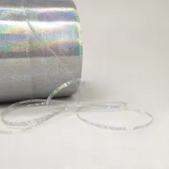 Customized Wave Hot Melt BOPP Open Tear Tape For Cigarette B