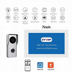 GYVDP 1080P 4Wires WiFi Video doorphone