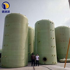 Fiberglass storage tanks