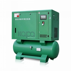 4 in 1 integratea air compressor for laser catter