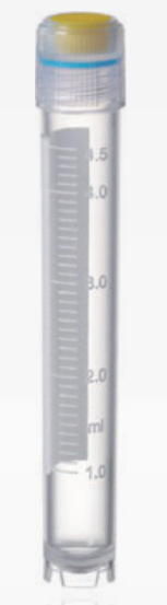 Cryovials  external thread, self standing 3