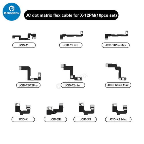 JC Dot Matrix Cable For iPhone X-14PM Face ID Repair Flex Cable 3