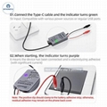 iP66 電池膠粘快速拆卸電纜適用於 iPhone 16 Plus 拆卸