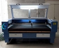 Fabric laser cutting machine clothing fabric proof press 1