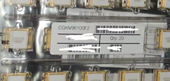 CGHV96100F2   RF JFET Transistors GaN HEMT 7.9-9.6GHz, 100 Watt